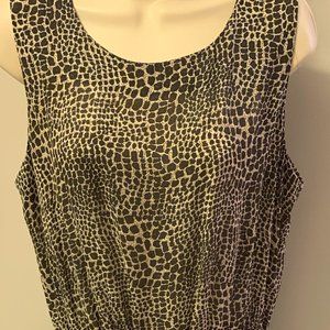 Long Leopard Print Dress by SGS Studio